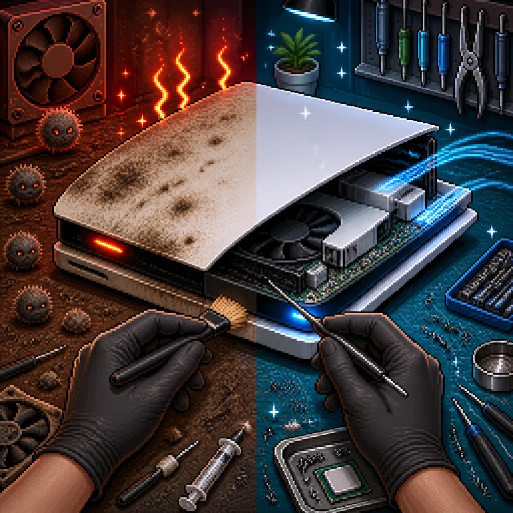 PS5 Overheating and Sudden Shutdowns: How a Deep Clean in Rochester Can Save Your Console