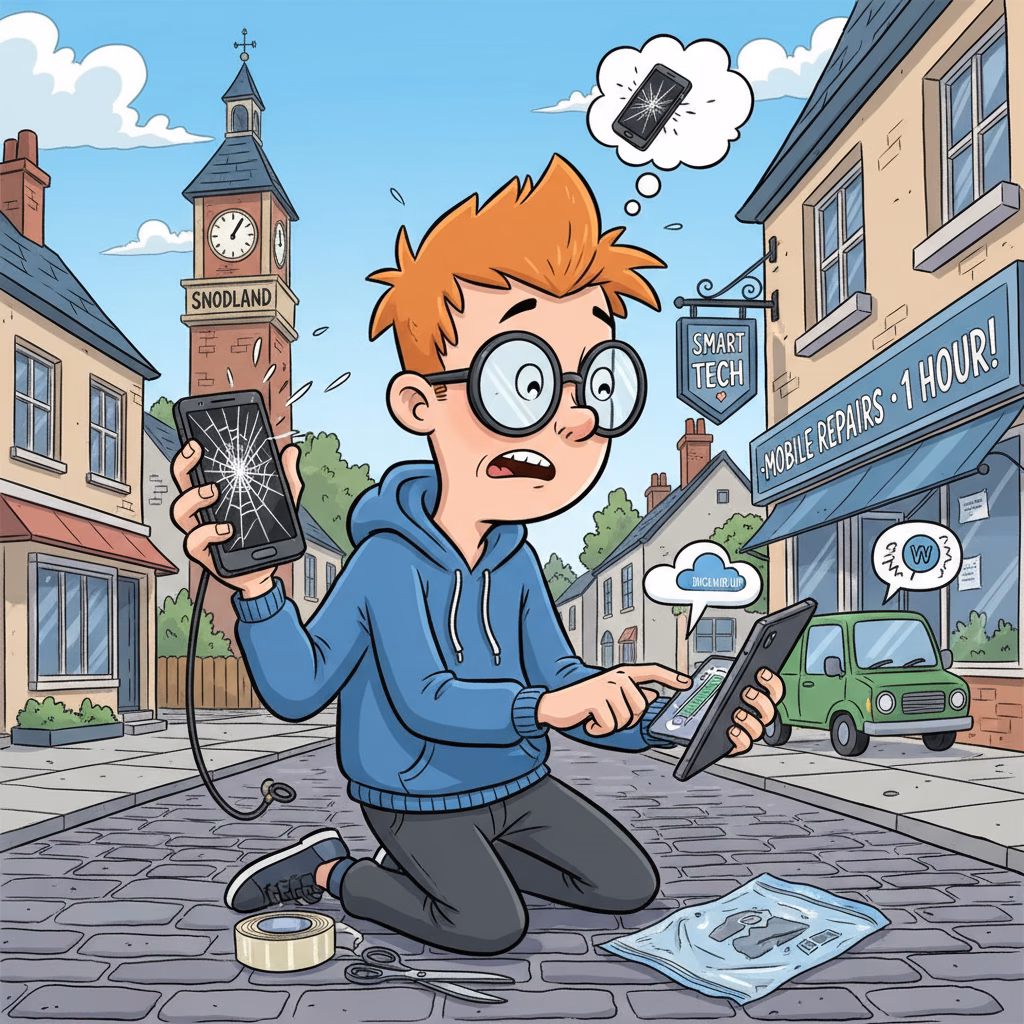 Cracked iPhone Screen in Snodland? Your First 10 Minutes Matter