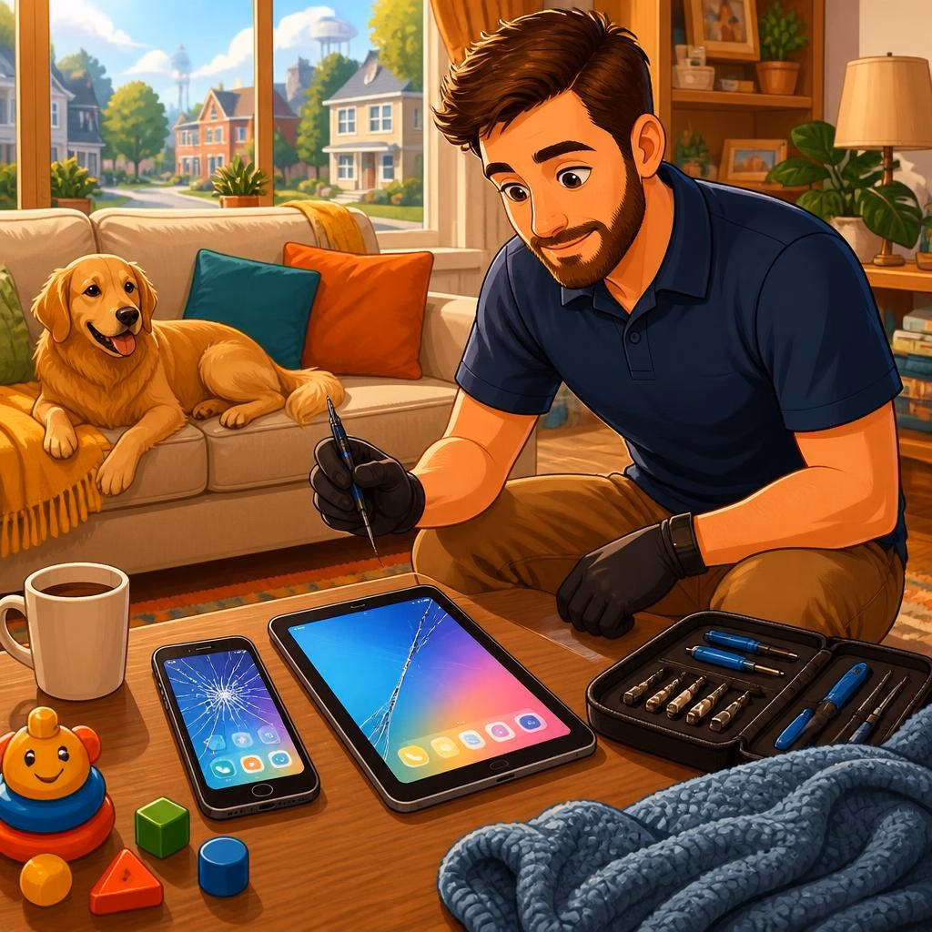Cracked Tablet vs. Cracked Phone Screen: Repair Options and Costs for Snodland Families