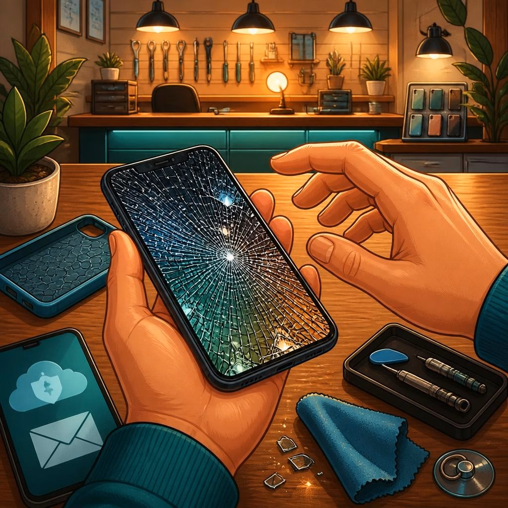 Smashed Phone Screen in Snodland? What to Do in the First Hour — and What Not to Do
