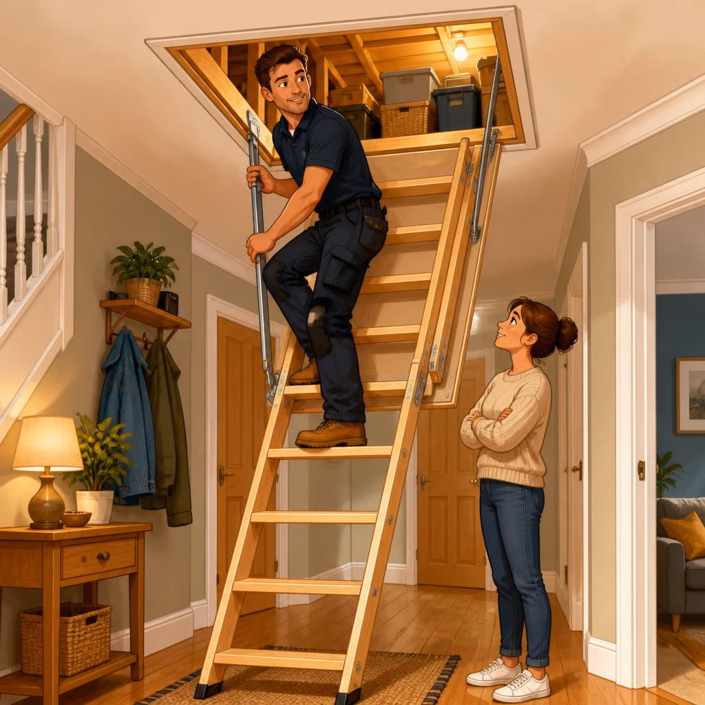 Loft Ladder Installation in Maidstone: Costs, Options and What to Expect