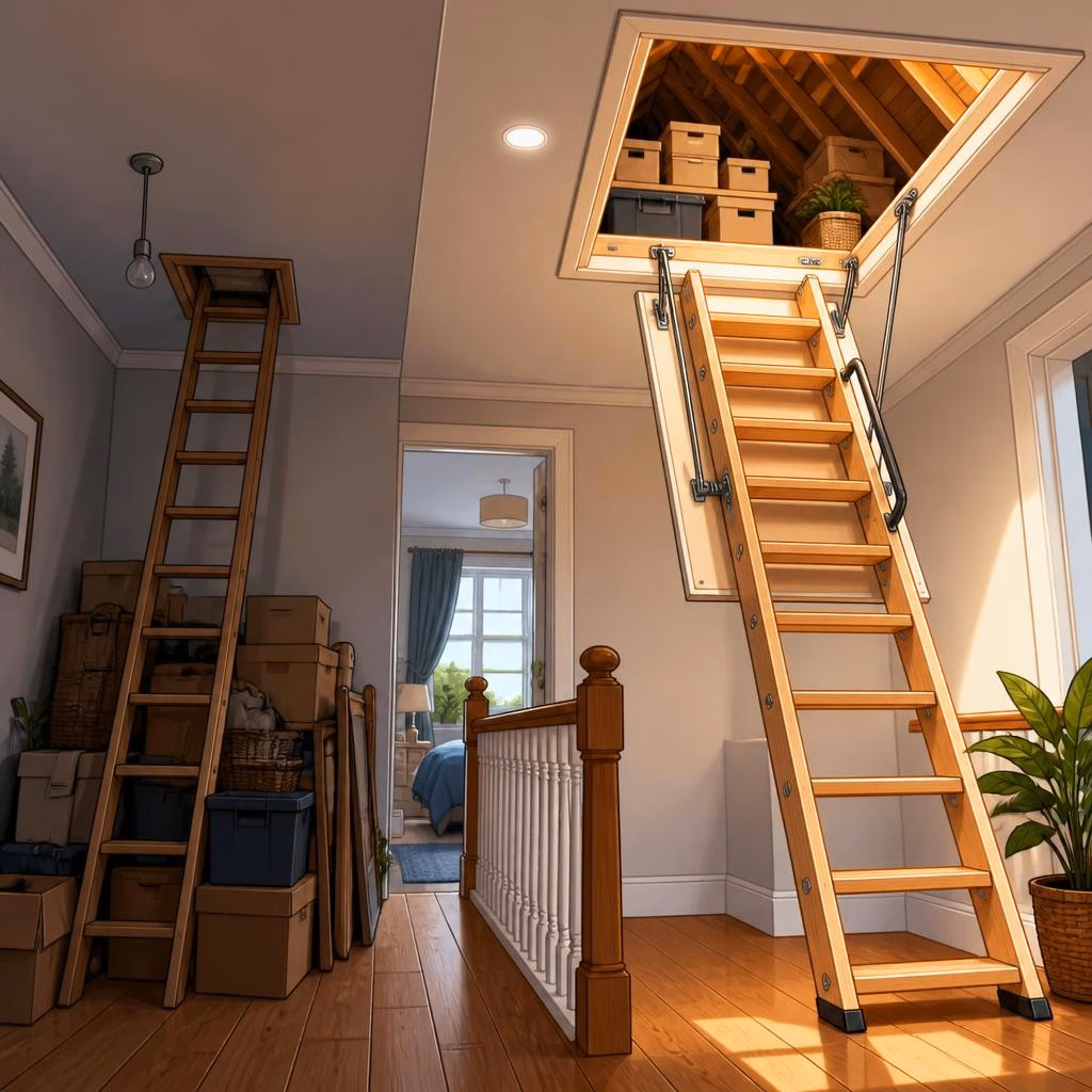 Is Your Loft Hatch Too Small? How Enlarging Loft Access Transforms Storage in Maidstone & Kent