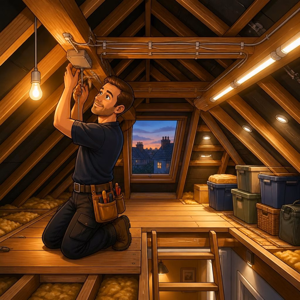Lighting Your Loft Safely: From a Simple Bulb to a Full Loft Lighting System