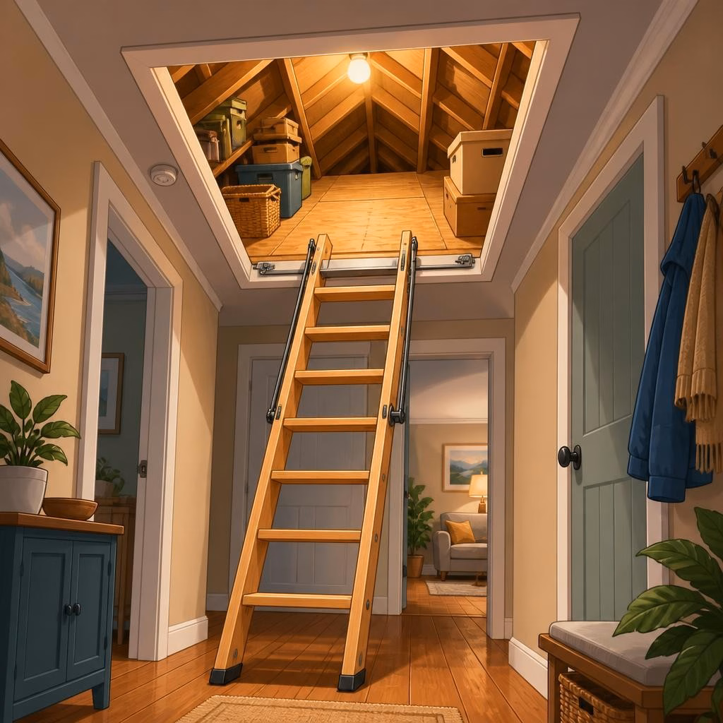 Loft Ladders, Boarding and Hatches: Popular and Practical Upgrades for Maidstone Homes