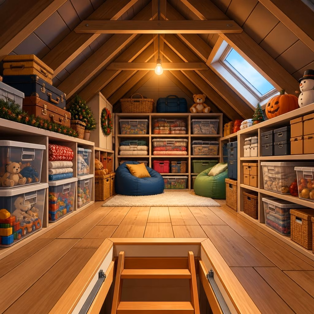 Turning Your Loft into a Safe Storage Den: Practical Ideas from Kent Homes