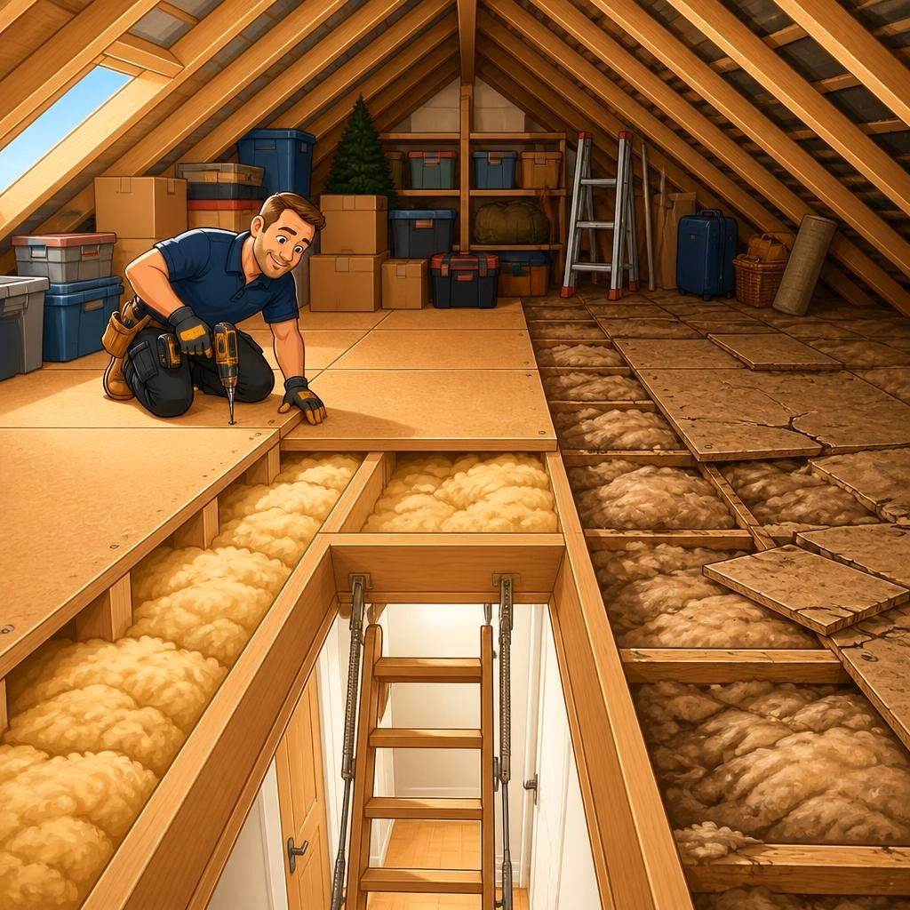 How to Create Safe Loft Storage in New-Build Homes in Kent (Avoid Common Builder Shortcuts)