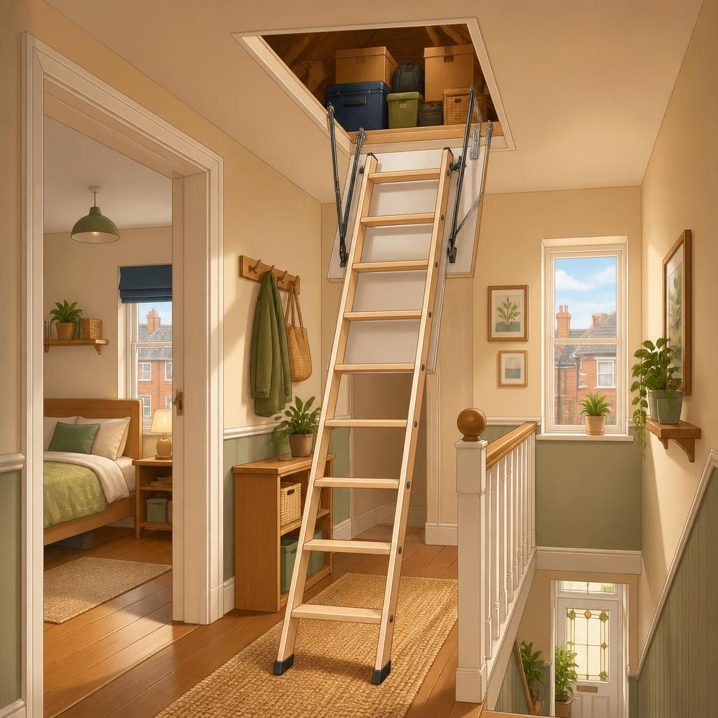 How a New Loft Hatch and Slimline Ladder Can Transform Small Terraced Homes in Medway