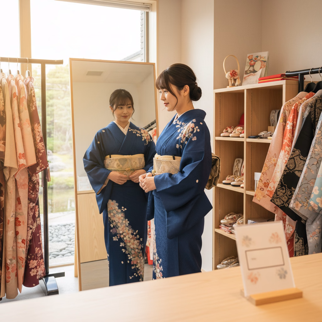 初めての着物レンタル完全ガイド：ご予約からご返却まで