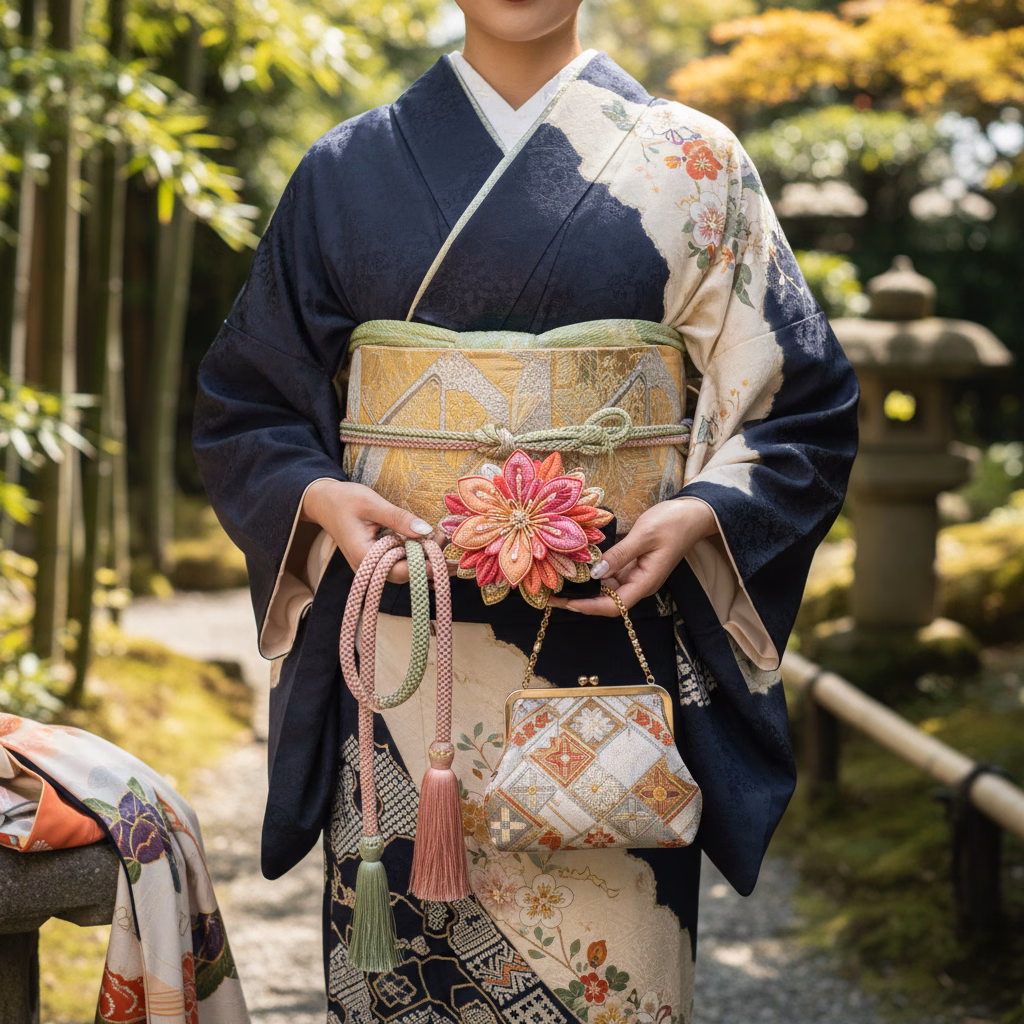 伝統を纏う、今を彩る：ママ振・姉振を現代風にアレンジする振袖小物活用術