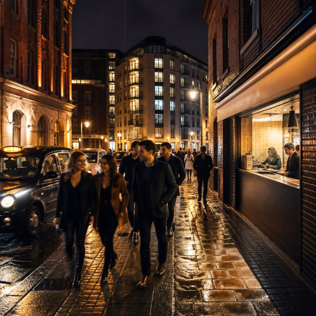 Nottingham Night Out Planner: Where to Stay, Park and Get Home Safely from Kilbourn Street