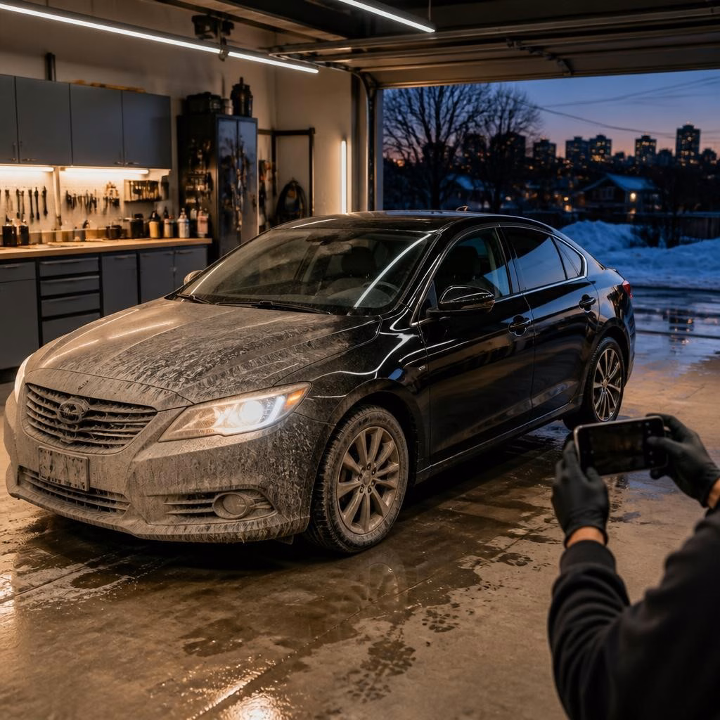 How Ottawa Detailers & Garages Can Use Before-and-After Content to Own Local Social Media