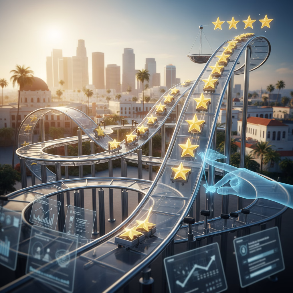 Taming the Google Review Rollercoaster: Stabilizing Your Star Rating in Los Angeles & Orange County