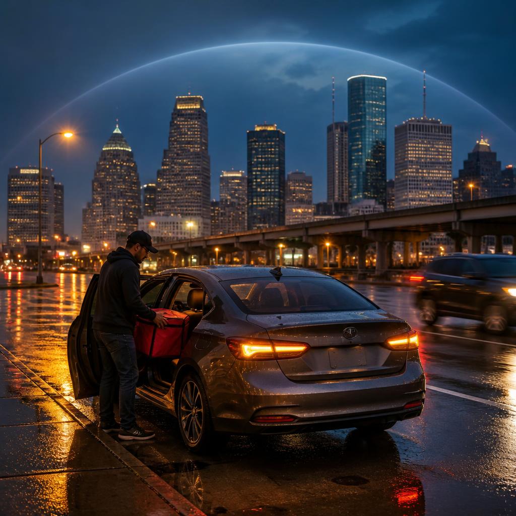 Insurance for Rideshare & Delivery Drivers in Houston: When Your Personal Auto Policy May Not Be Enough