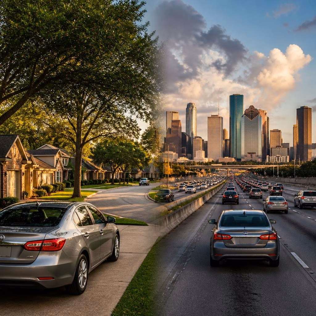 How Moving to Houston or Kingwood Can Change Your Auto Insurance Rate