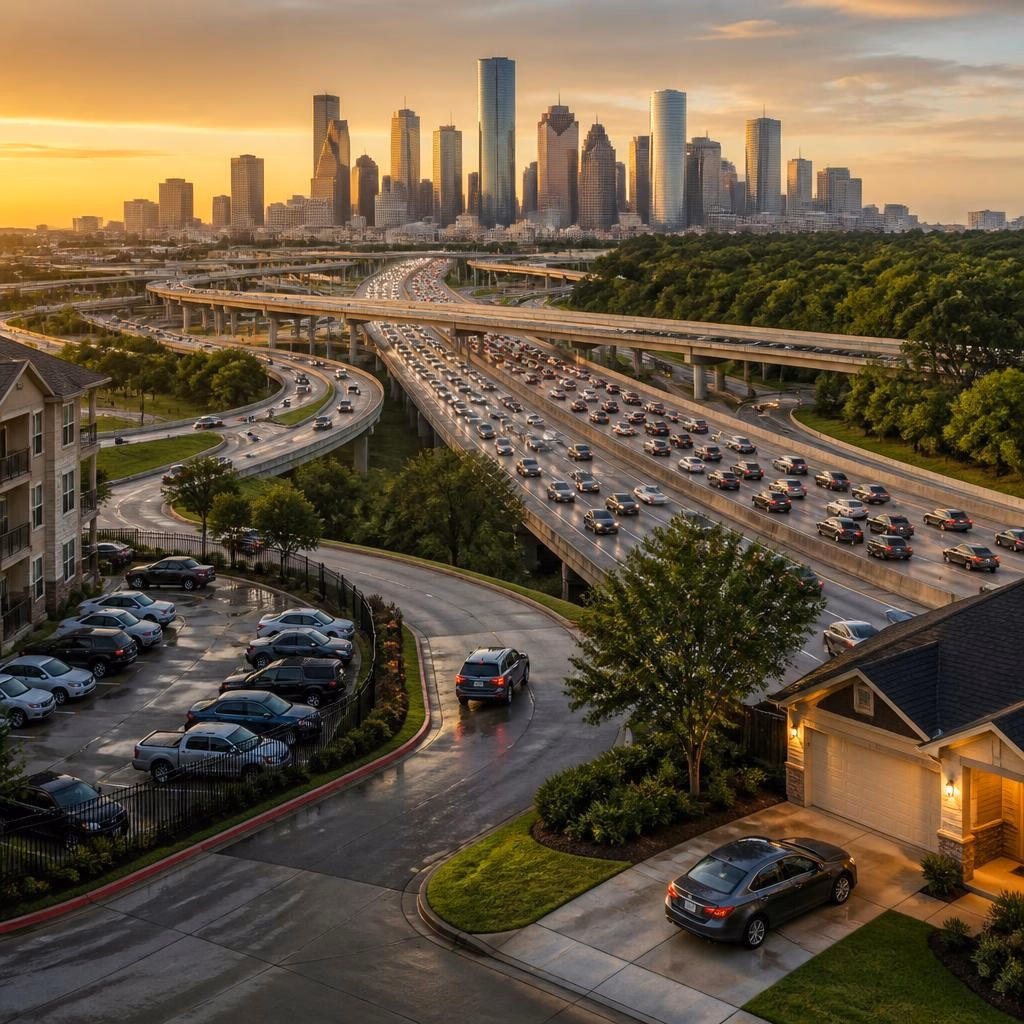 How Your Daily Commute in Houston and Kingwood Affects Your Auto Insurance Premium