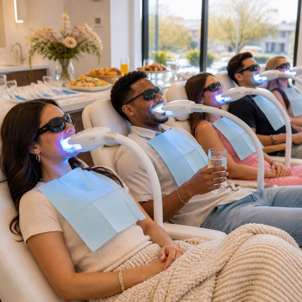 How to Plan a Group Teeth‑Whitening Party in Pasadena, TX