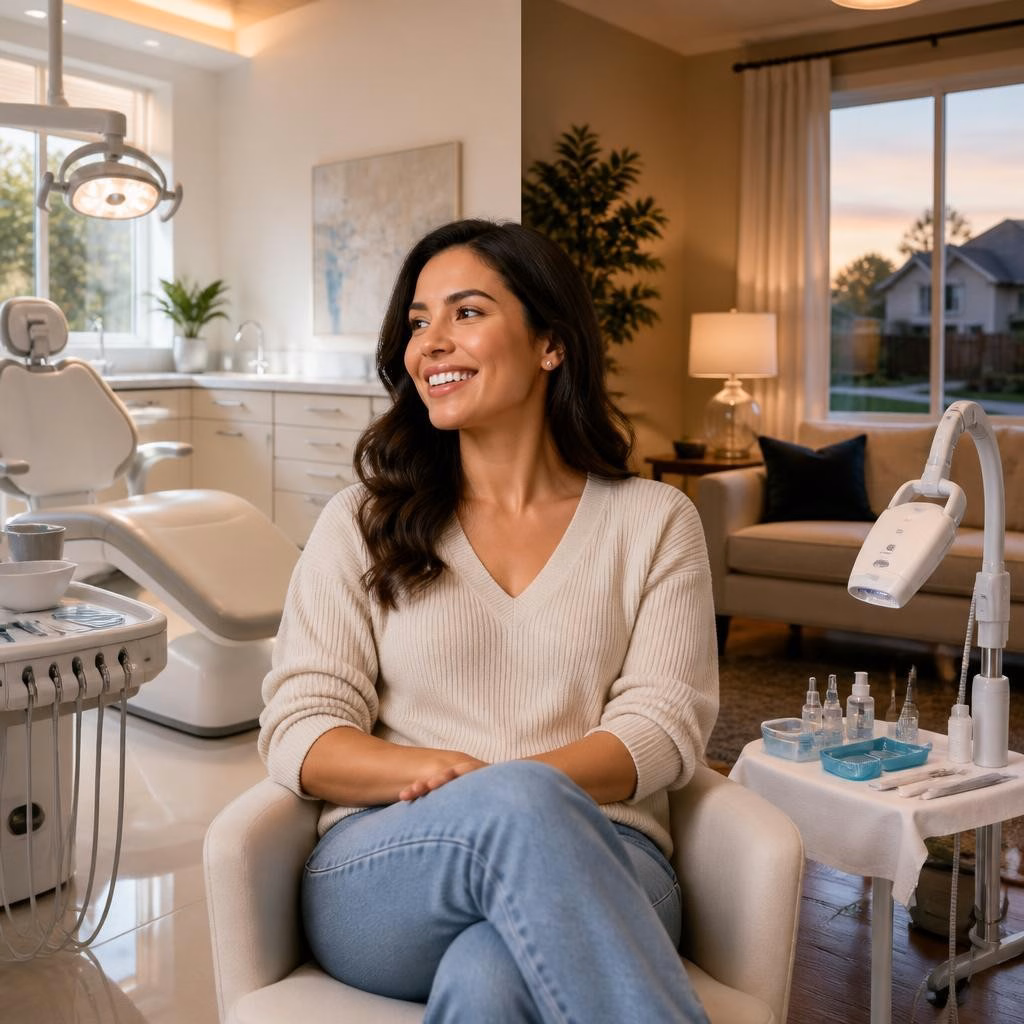 Pasadena vs. Humble: Choosing Between an In‑Studio or Mobile Teeth Whitening Appointment