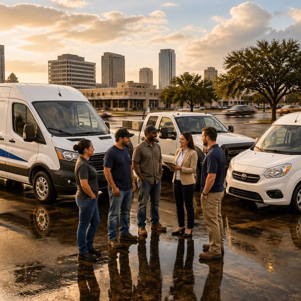 Commercial Auto Insurance for Houston and Pasadena Service Businesses
