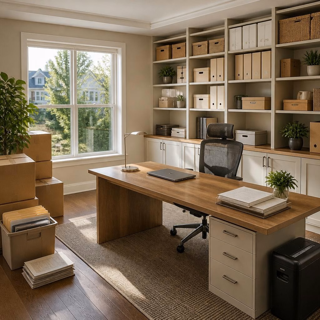 From Catch‑All to Productive: Home Office Organization Tips for Remote Workers in The Woodlands & Spring