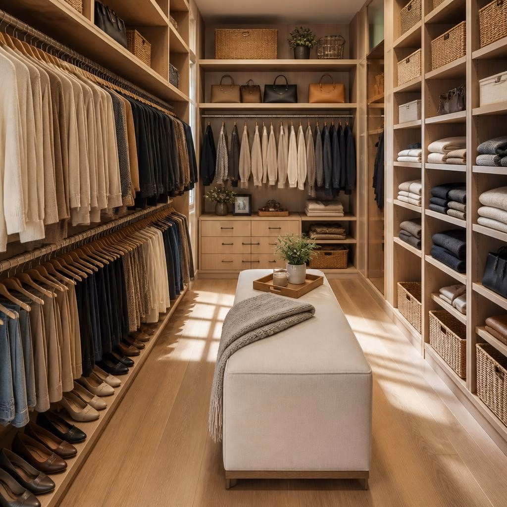 Master Closet Makeovers in Conroe & North Houston: From Overwhelmed to Organized