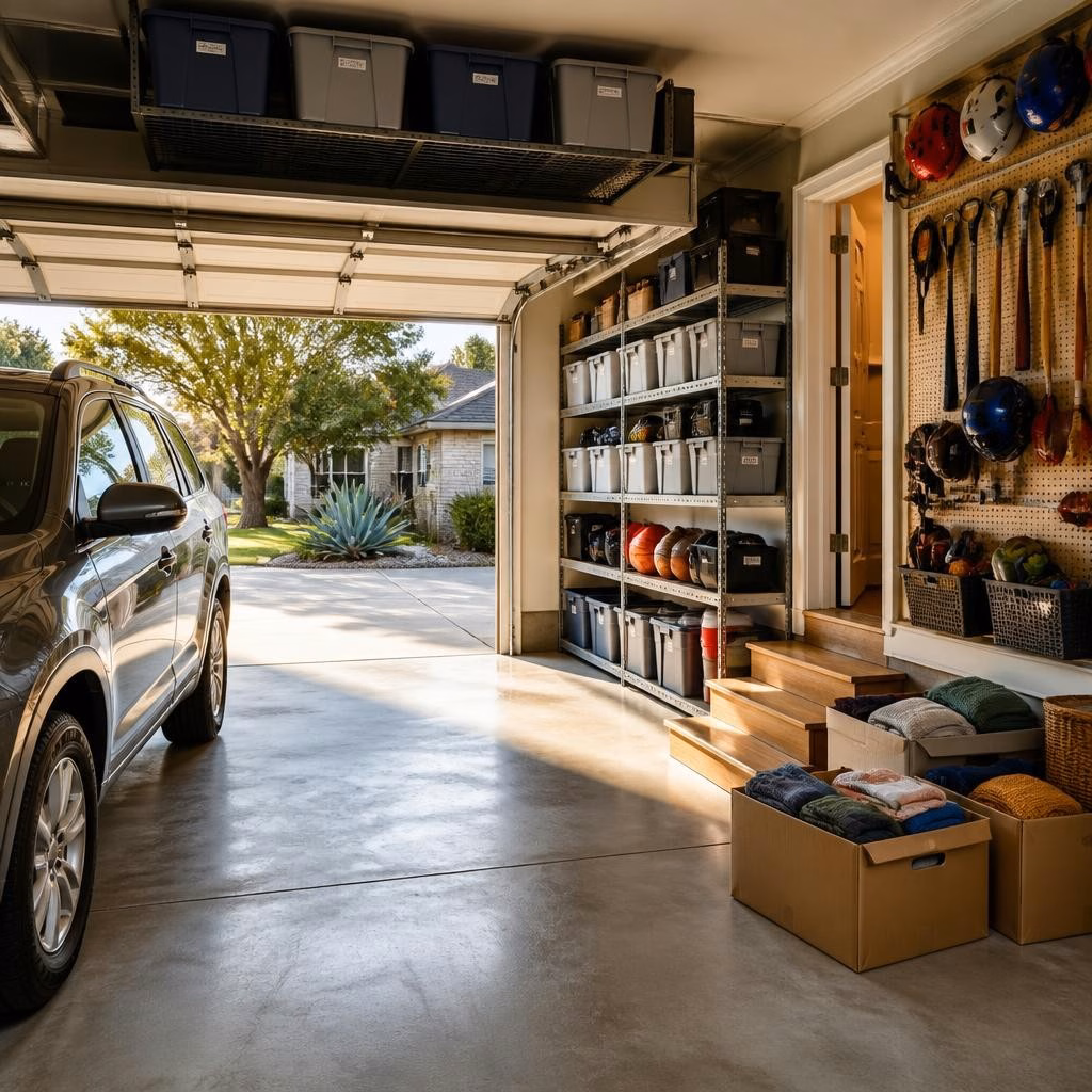 Garage Organization Solutions for Houston and Surrounding Areas: Making Room for Cars Again