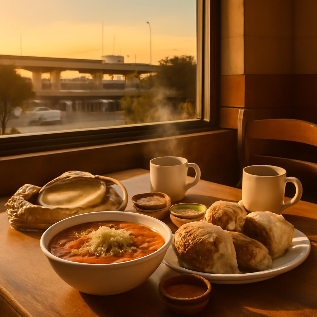 Houston Road-Trip Eats: Planning a Menudo and Barbacoa Stop at Doña Maria on Navigation