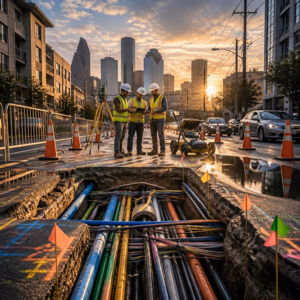 Top Utility Coordination Challenges on Urban Roadway Projects in Houston—and How to Solve Them