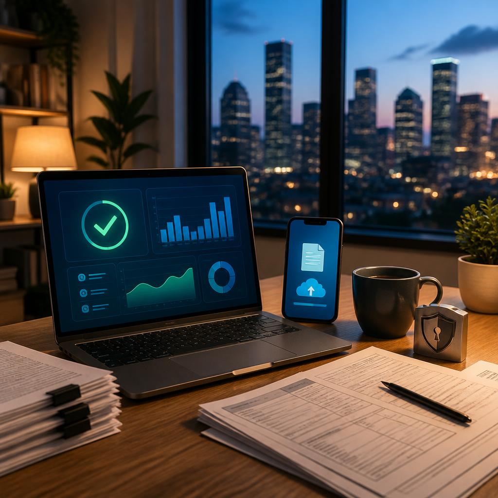 Stress‑Free Online Tax Filing: How Remote Clients Can Safely Work with a Houston Tax Pro