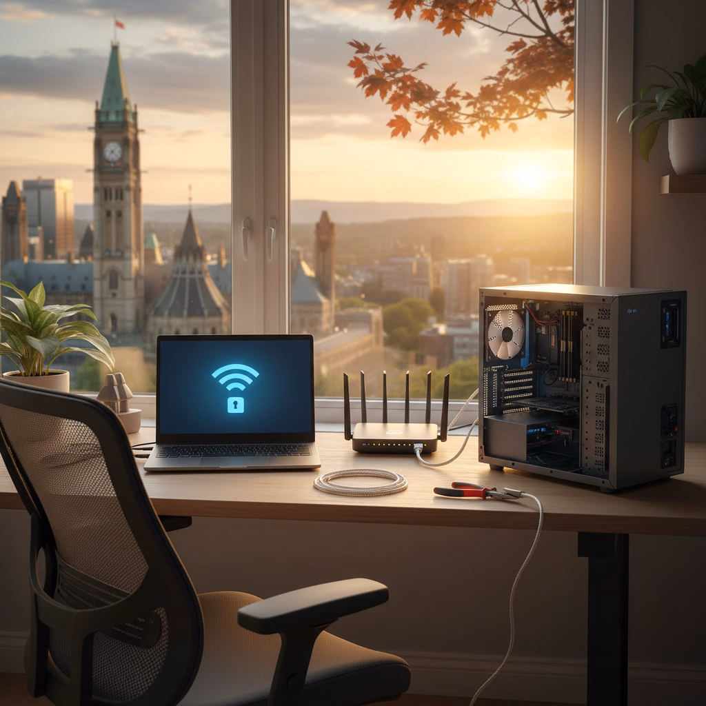 Your Essential Ottawa Home Office Guide: Secure Wi-Fi, Backups & PC Performance