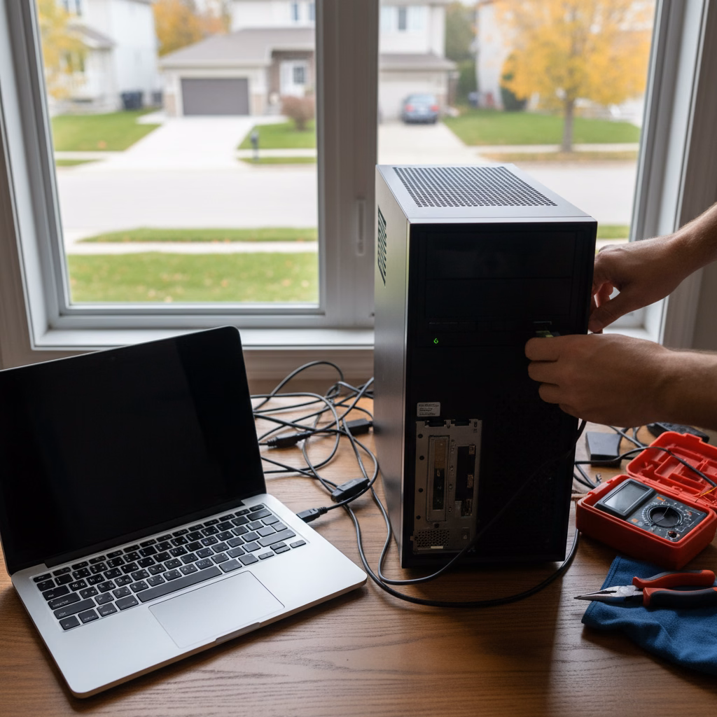 Is Your Computer Not Turning On? First Steps for Nepean & Barrhaven Residents