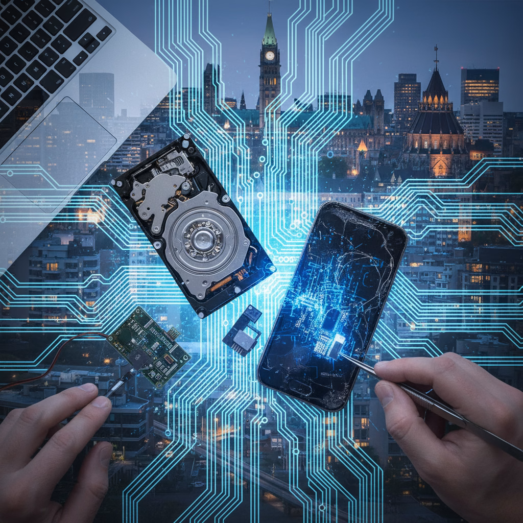 Data Recovery in Ottawa: What to Do After a PC Crash or Broken Phone