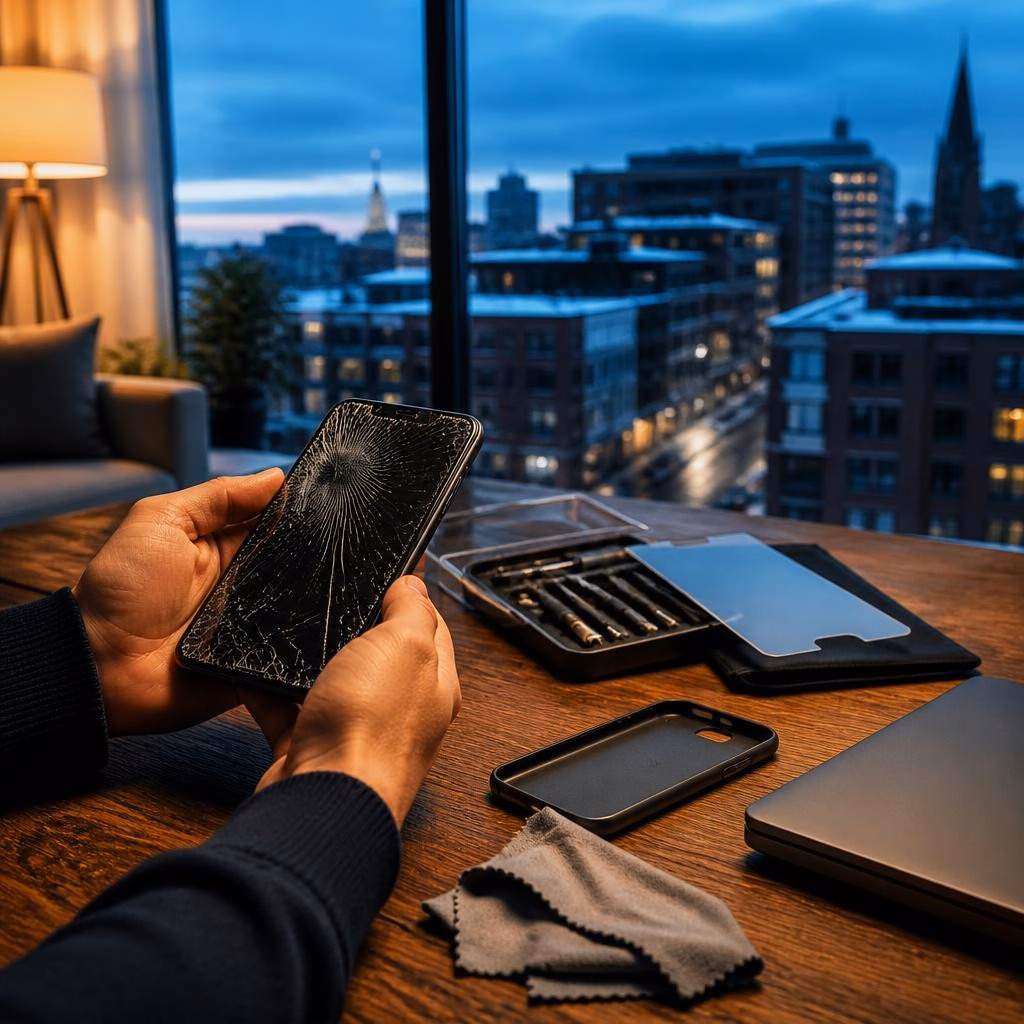 Cracked Phone Screen in Ottawa? What to Do in the First 24 Hours