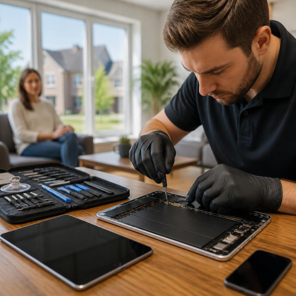 On-Site Tablet & iPad Repair in Barrhaven, Nepean & Gatineau: What to Expect from a Mobile Visit
