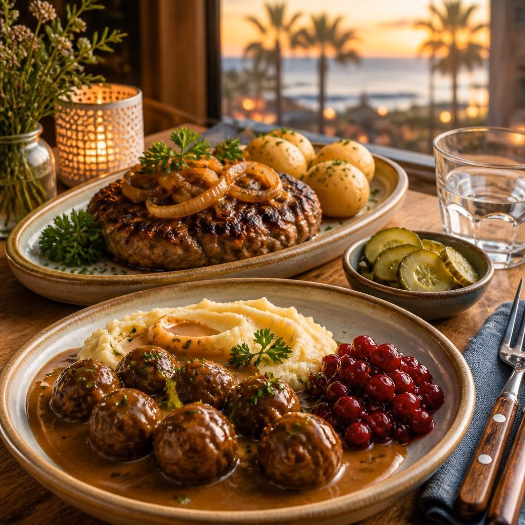 Svensk husmanskost i Torrevieja: Varför gästerna älskar våra köttbullar, pannbiff och klassiker