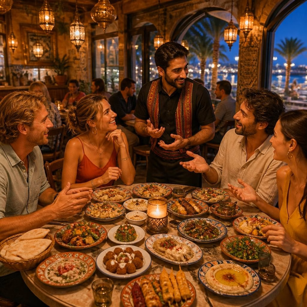 Multilingual Dining in Torrevieja: Ordering Lebanese Tapas in English, Spanish and Nordic Languages at Tapas De Beirut