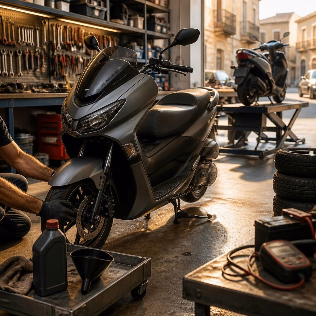 Manutenzione scooter a Paternò: il calendario dei controlli indispensabili