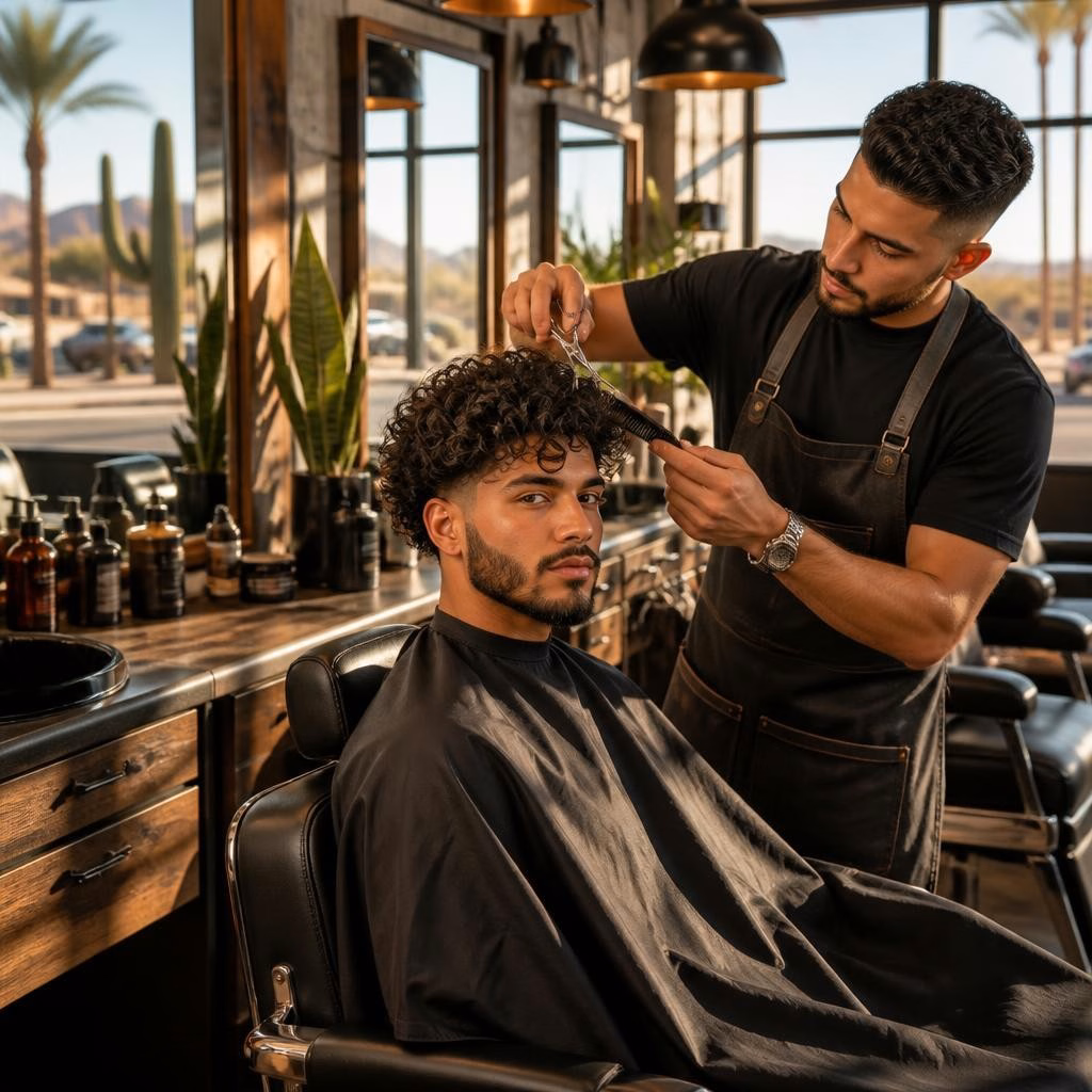Curly Haircuts for Men in Glendale: Styles That Hold Up in Arizona’s Dry Heat