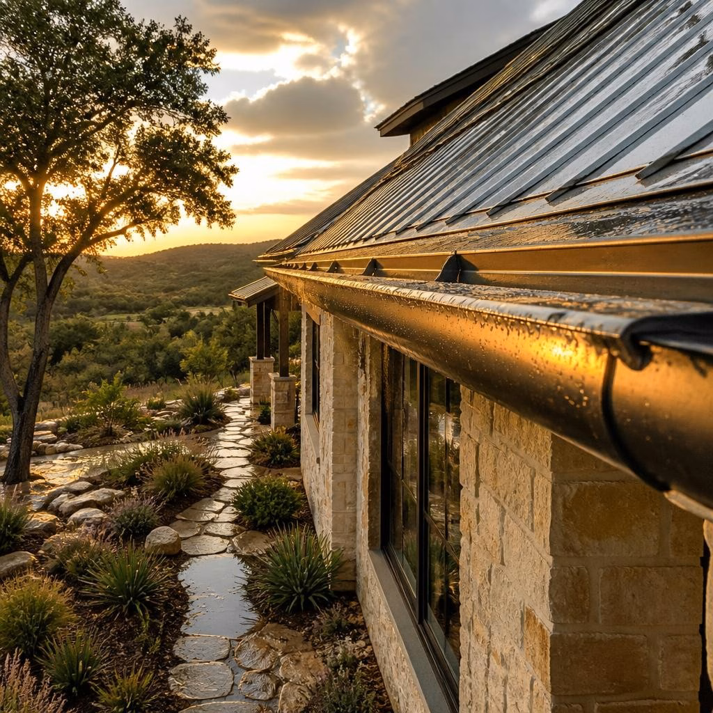 Seamless Gutters in Kerrville and the Texas Hill Country: Are They Worth the Cost for Your Home?