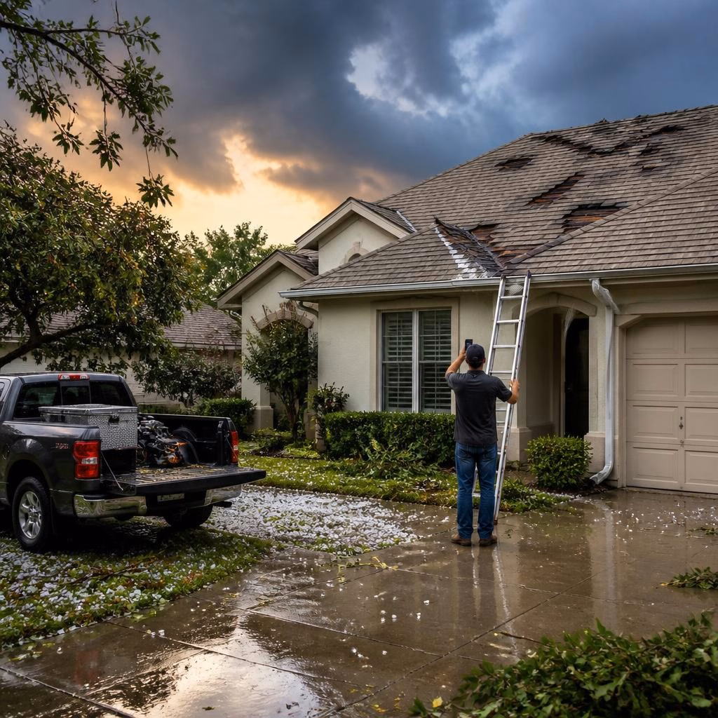 Storm Damage in San Antonio: First Steps After Hail or High Winds