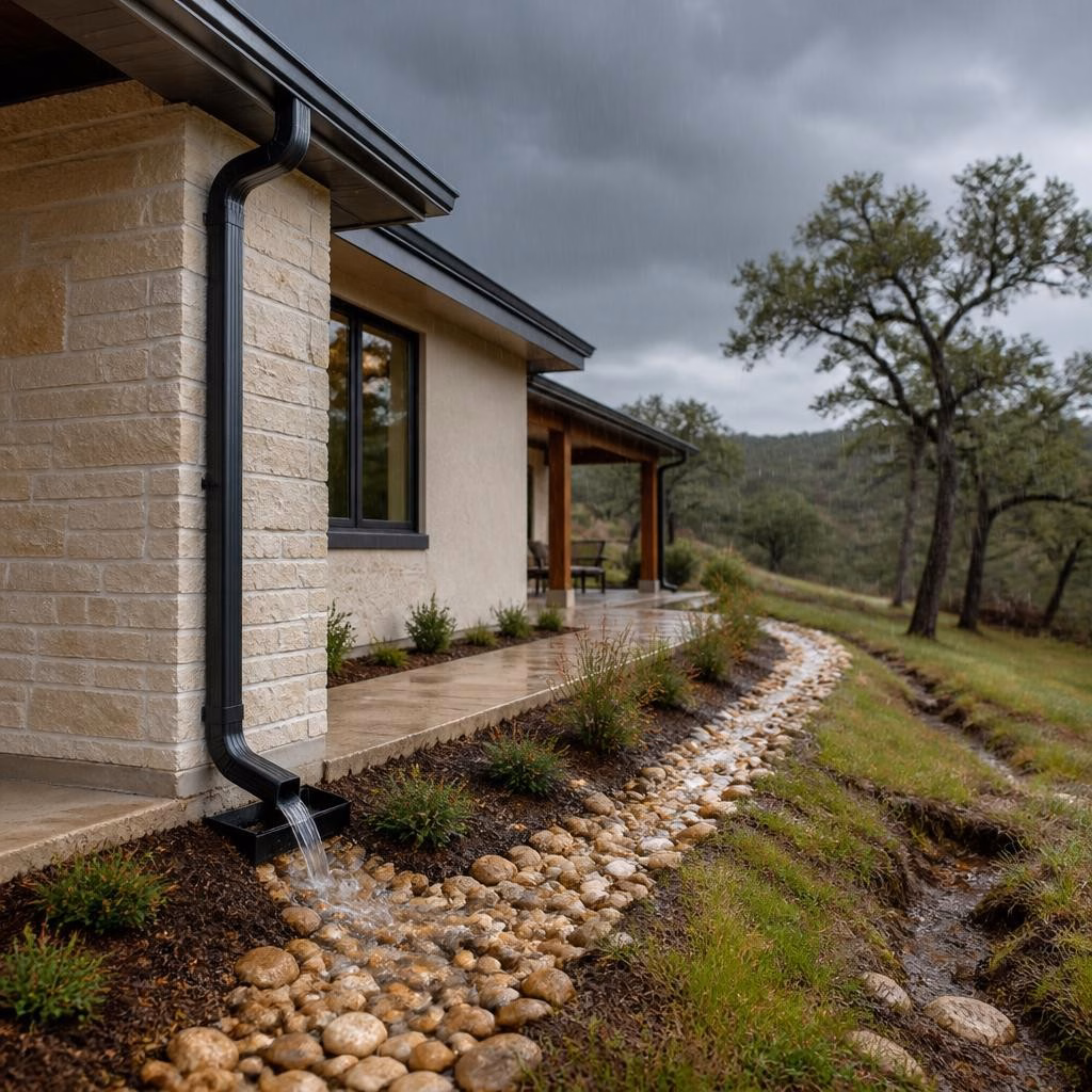 Gutters and Foundations: Protecting Slab Homes in San Antonio, Boerne, and the Texas Hill Country