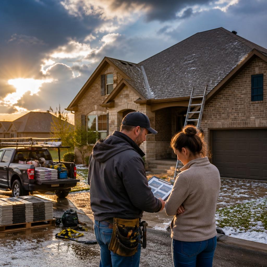 Insurance Claims After a Texas Hailstorm: How Roofers and Homeowners Can Work Together