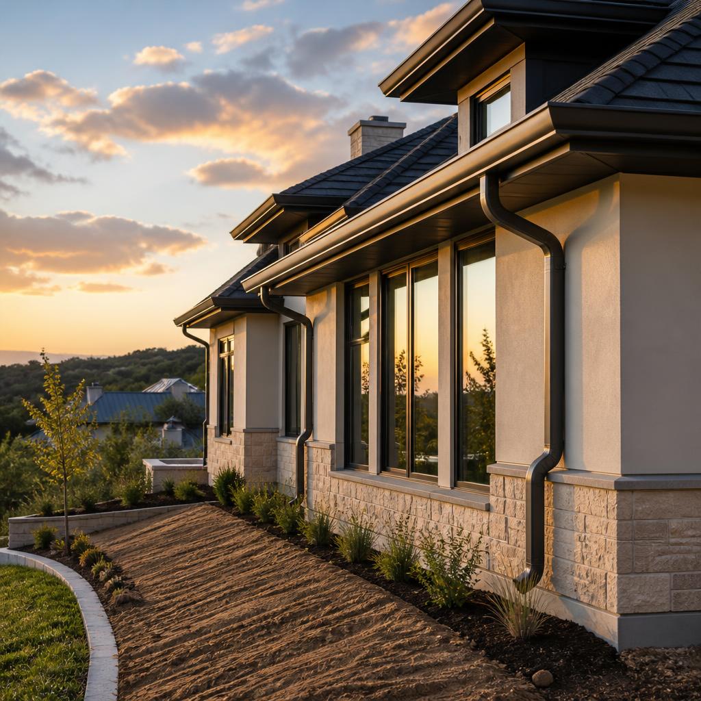 When to Schedule Seamless Gutter Installation for New Homes in San Antonio & Austin