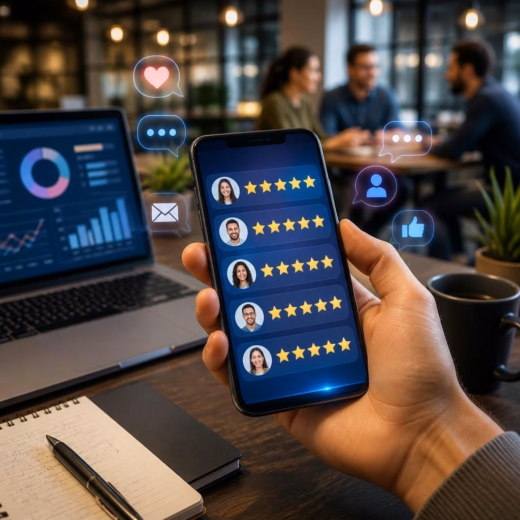Como aumentar o número de avaliações no Google sem incomodar os clientes