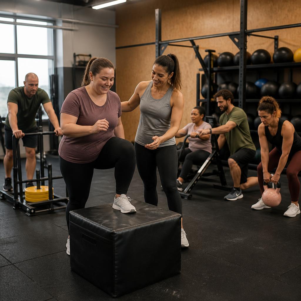Imagem ilustrativa do artigo: CrossTraining e Hyrox para quem está fora de forma, adaptações reais na Tigerbox
